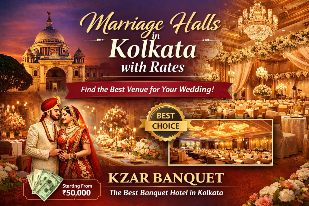 marriage halls in kolkata with rates