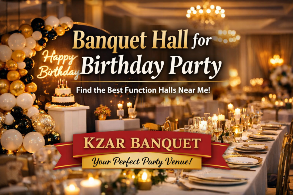 banquet hall for birthday party